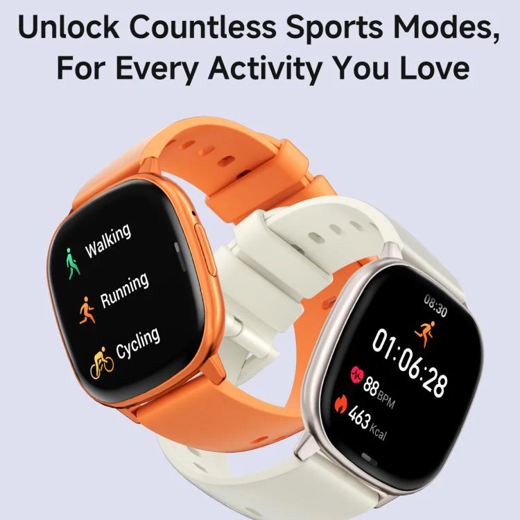 HD17 Air 1.73-inch AMOLED Display Ultra-thin Smart Sports Watch(Orange) - Image 12