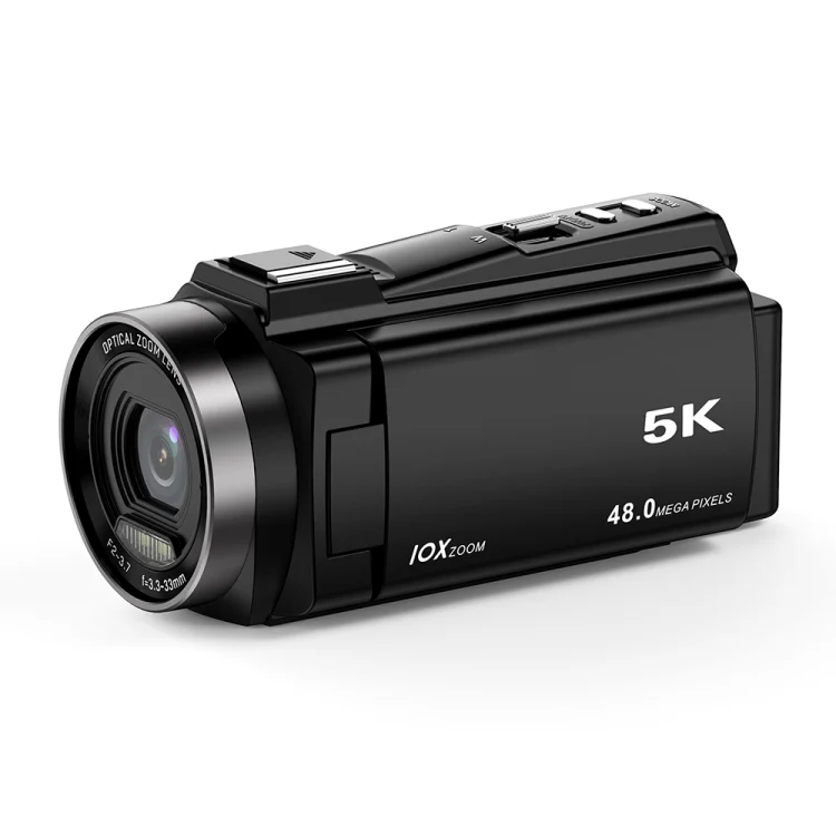 HDV265K 5K 30FPS 3.0-Inch HD Digital 3X Optical Zoom Outdoor Sports DV Camera EU Plug(Black) - Image 2