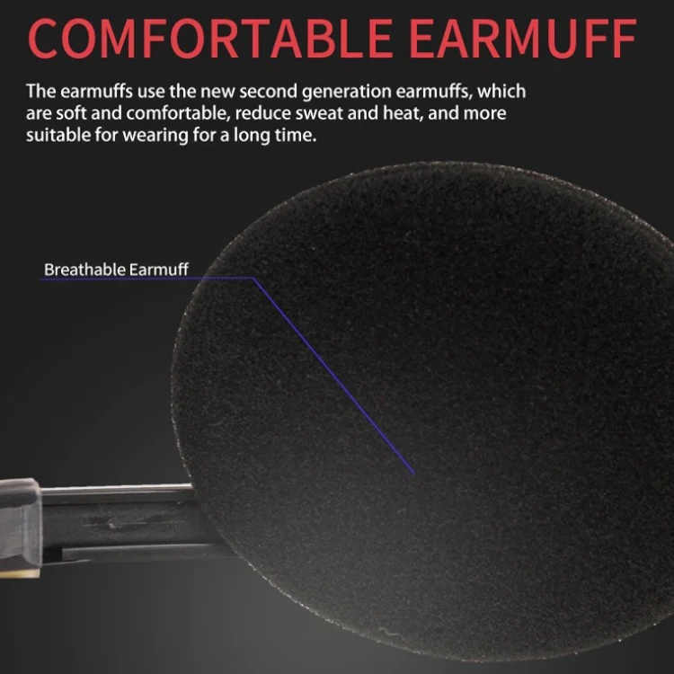 Head-Mounted Wired Headset With Microphone, Style: GAE-440 B - Image 5