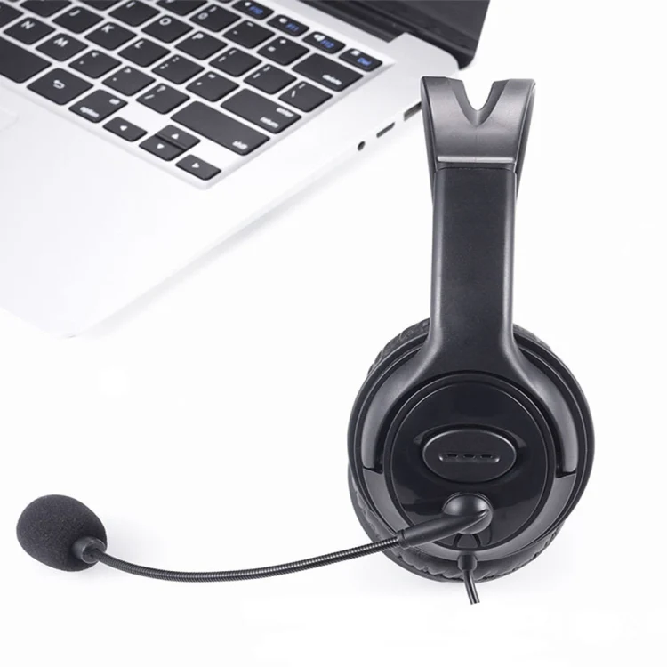 Head-Mounted Wired Headset With Microphone, Style: GAE-440 B - Image 7