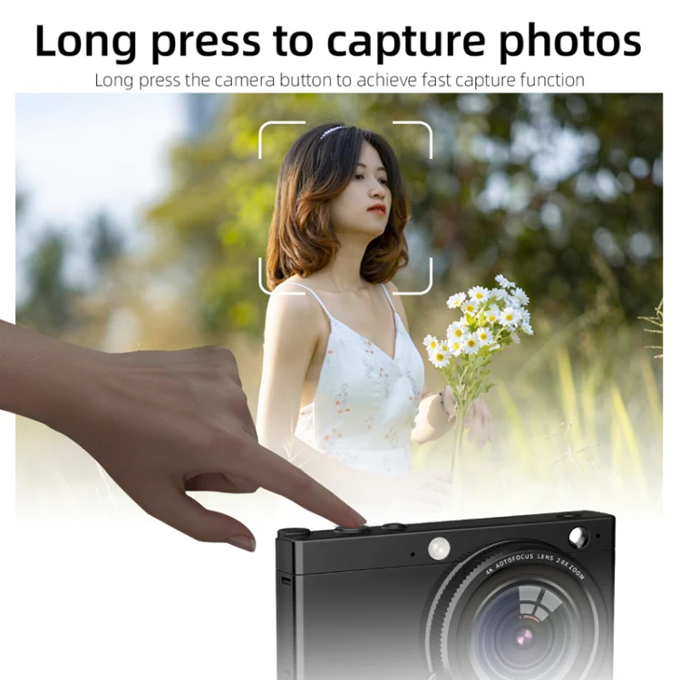 High-Definition CCD Digital Camera 64 Million WiFi Card Camera, Color: Black + Fill Light - Image 11