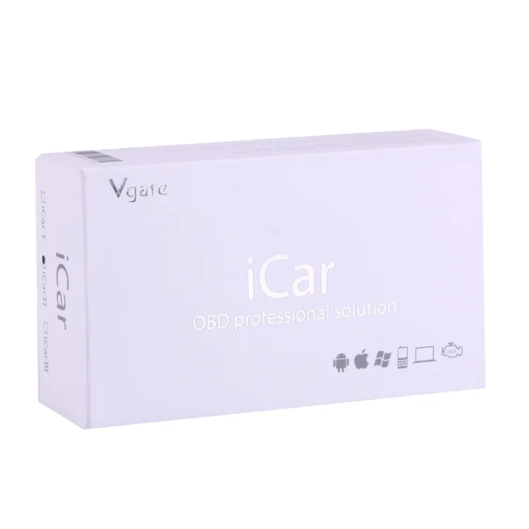 High Quality Super Mini Vgate iCar2 ELM327 OBDII WiFi Car Scanner Tool, Support Android & iOS(Black+Orange) - Image 5