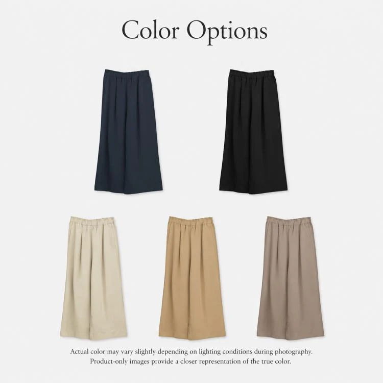 High-Waisted Wide-Leg Women Pants, Size:XL(Navy Blue) - Image 5