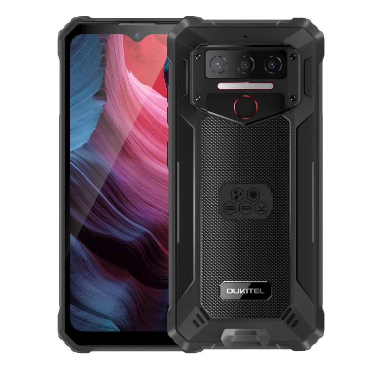 [HK Warehouse] Oukitel WP23 Plus Rugged Phone, 4GB+128GB, 6.52 inch Android 14.0Unisoc T606 Octa-core, NFC, OTG, Network: 4G (Black)