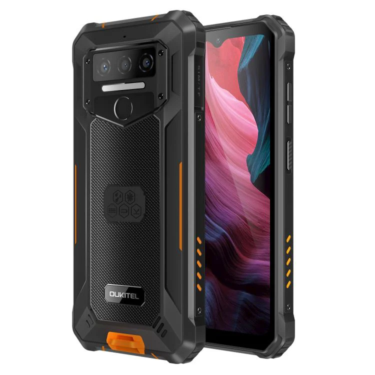 [HK Warehouse] Oukitel WP23 Plus Rugged Phone, 4GB+128GB, 6.52 inch Android 14.0Unisoc T606 Octa-core, NFC, OTG, Network: 4G (Orange) - Image 3