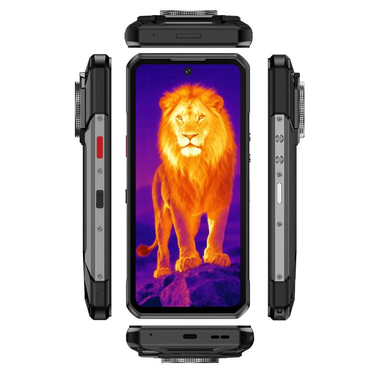 [HK Warehouse] Oukitel WP500 Ultra Rugged Phone, Thermal Imaging, 12GB+1TB, 108MP Camera, Fingerprint Identification, 6.78 inch Android 16 MTK Dimensity 8300 Octa Core, NFC, OTG, Network: 5G (Black) - Image 3