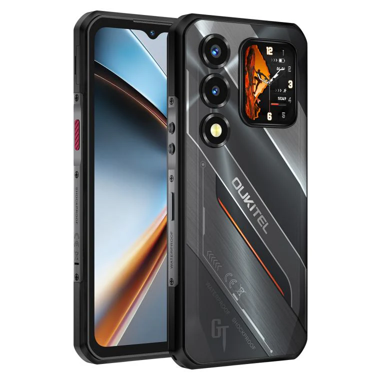 [HK Warehouse] Oukitel WP66 5G Rugged Phone, 12GB+512GB, Side Fingerprint, 6.6 inch Android 16.0 MTK Dimensity 7025 Octa-Core, NFC, OTG, Network: 5G (Black) - Image 2