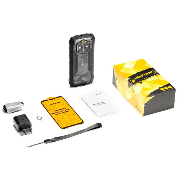 [HK Warehouse] Ulefone RugKing 4 Pro, 8GB+128GB, IP68/IP69K Rugged Phone, 6.56 inch Android 16 Unisoc T7250 Octa Core, Network: 4G, NFC, OTG (Black) - Image 4