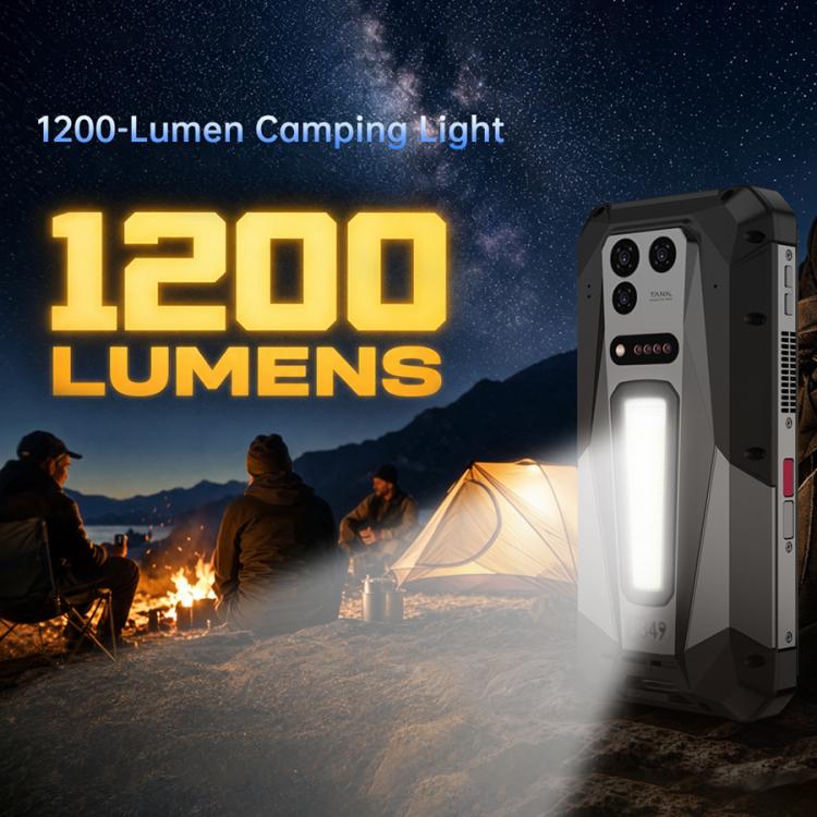 [HK Warehouse] Unihertz 8849 Tank 5 Projector Rugged Phone, 18GB+512GB, Side Fingerprint, Night Vision, 6.73 inch Android 16 MediaTek MT6989 Dimensity 9400e Octa Core, Network: 5G, NFC (Black) - Image 12