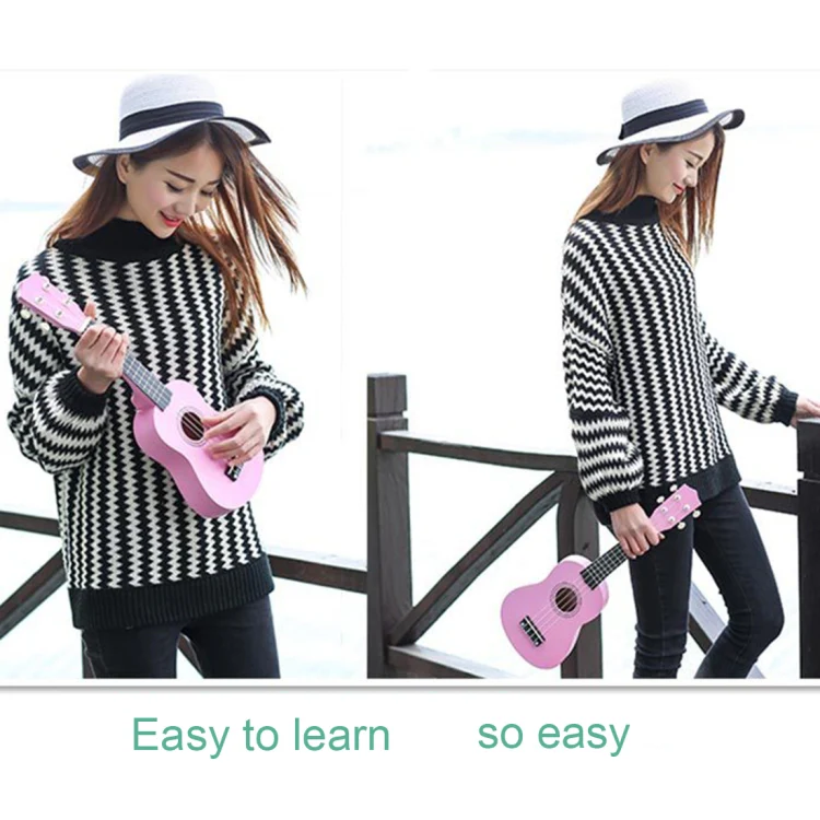 HM100 21 inch Basswood Ukulele Children Musical Enlightenment Instrument - Image 4