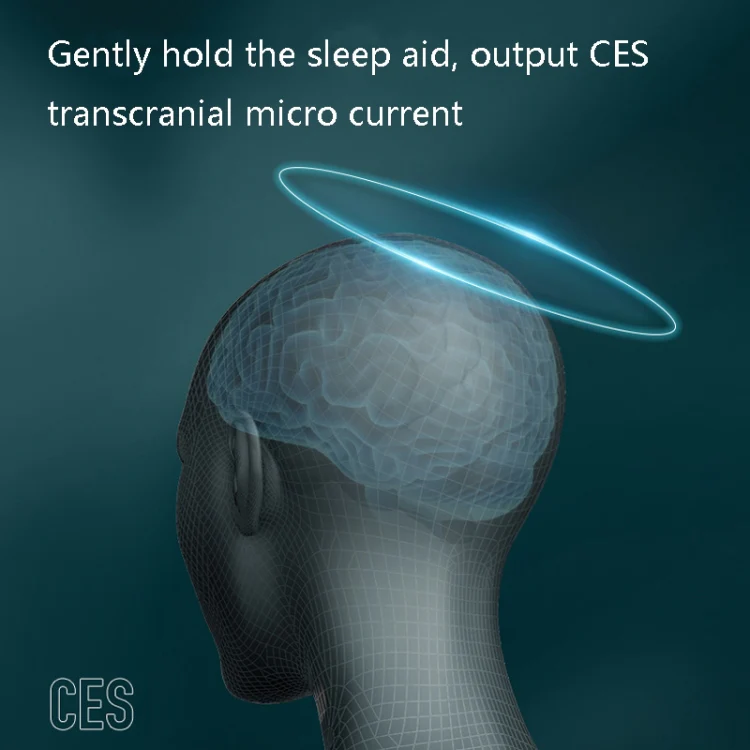 Holding ES Micro-current Sleep Aid Smart Sleep Quickly Sleep Instrument(White) - Image 4