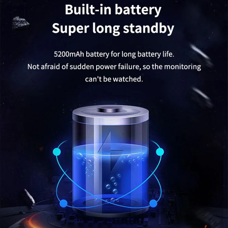 Home Ultra-HD Infrared Night Vision WiFi Surveillance Camera, Memory Card:128GB(US Plug) - Image 9