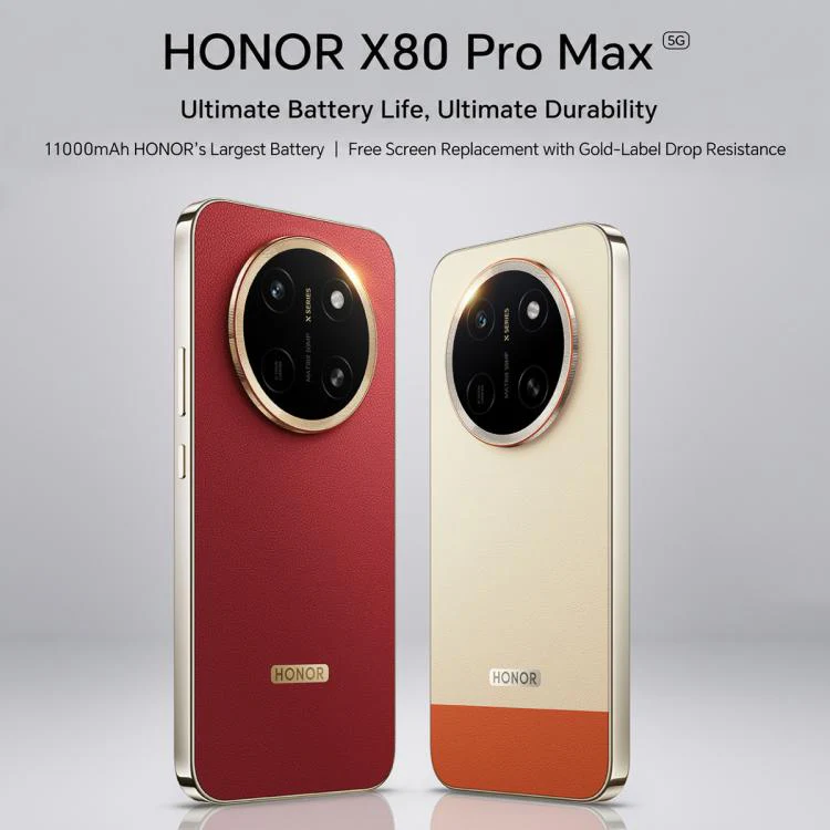 Honor X80 Pro Max, 8GB+512GB, Screen Fingerprint, 6.8 inch MagicOS 10.0 Snapdragon 6 Gen 5 Octa Core, Network: 5G, NFC, OTG (White) - Image 4