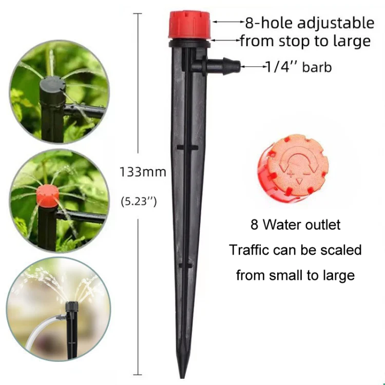 Household Intelligent Drip Irrigation Automatic Watering Timing Machine, Specification: Water 6 Potted Plants - Image 6