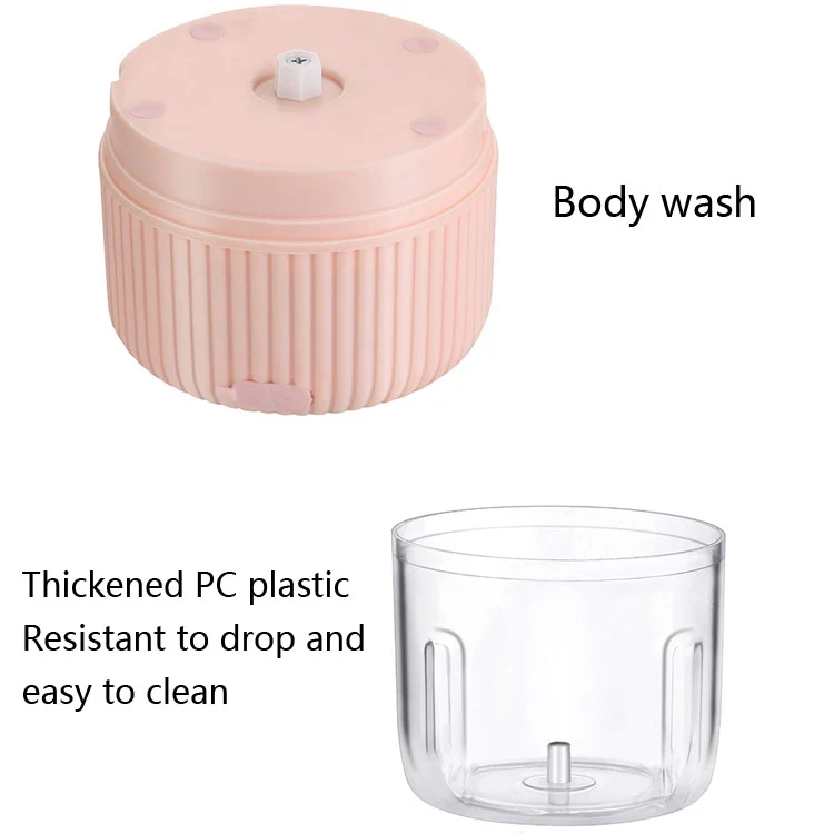 Household Vegetable Cutting Electric USB Garlic Masher Baby Mini Cooking Machine Baby Food Supplement Machine, Style:100ml(Pink) - Image 3
