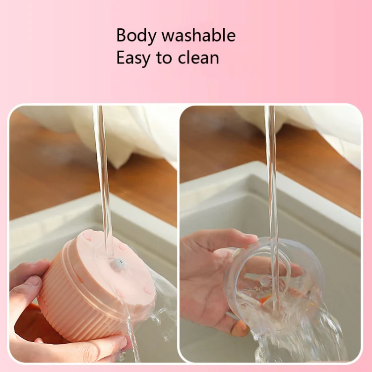 Household Vegetable Cutting Electric USB Garlic Masher Baby Mini Cooking Machine Baby Food Supplement Machine, Style:250ml(Pink) - Image 8