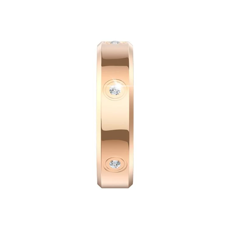 HR01 SIZE 9 Smart Ring, Support Heart Rate / Blood Oxygen / Sleep Monitoring / Female Menstrual Cycle(Gold) - Image 3