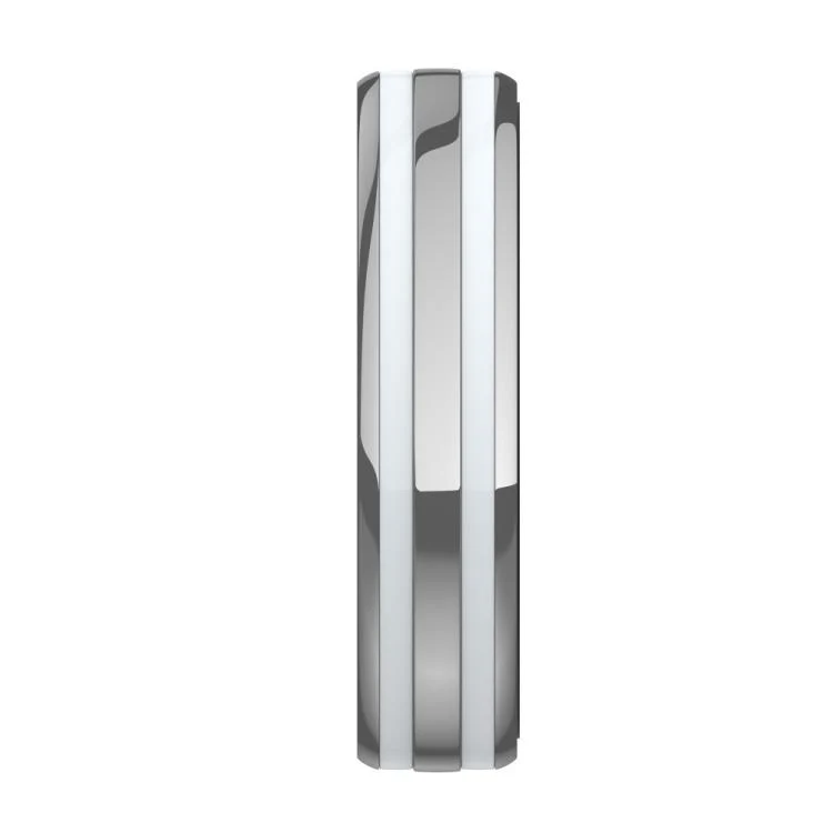 HR02 SIZE 8 Smart Ring, Supports Health Monitoring / Female Menstrual Cycle / Gesture Control(Silver) - Image 3