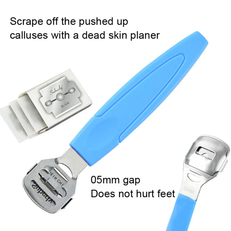 HT16-2 16 In 1 Foot File And Grinder Peeling Pedicure Set(Blue) - Image 4