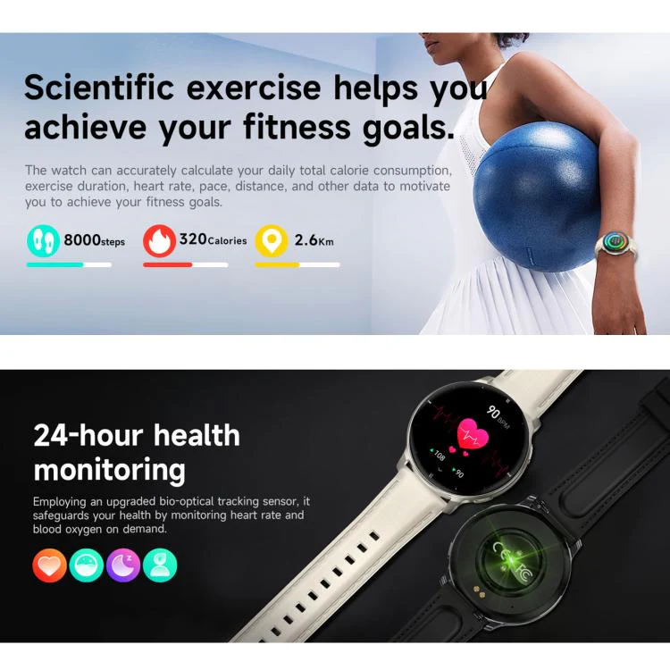 HT39 1.32 inch Ultra-thin Sports Smart Watch Supports Bluetooth Call / Heart Rate / Pressure / Sleep Monitoring(Black) - Image 6