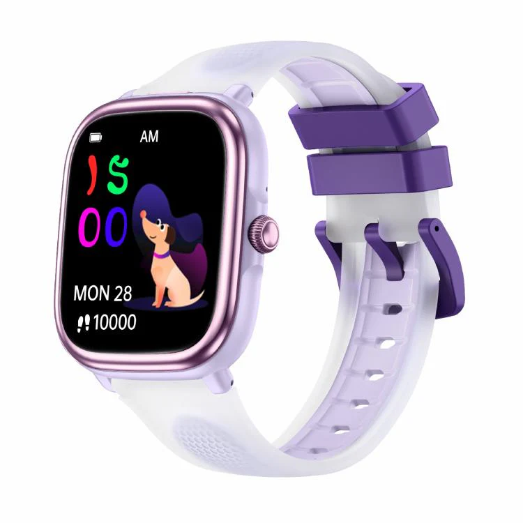 HT40 1.83 inch Children Smart Learning Watch Supports Study Card / Heart Rate / Pressure / Sleep Monitoring(Purple) - Image 2