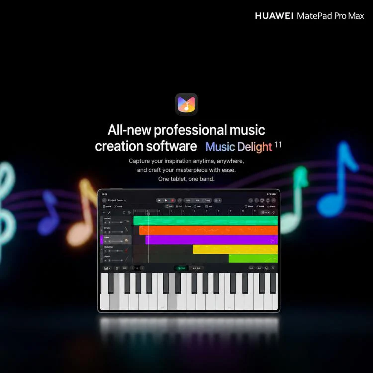 HUAWEI MatePad Pro Max 13.2 inch Soft Light Edition WiFi, 12GB+256GB, HarmonyOS 6.1 Hisilicon Kirin T93 Pro, Not Support Google Play (Blue) - Image 12