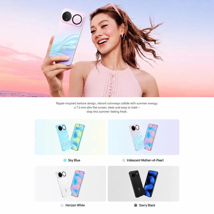 Huawei nova 16, 12GB+256GB, Side Fingerprint Identification, 6.68 inch HarmonyOS 6.1 Kirin 9010S Octa Cora, NFC, OTG, Not Support Google Play (Blue Pink) - Image 6
