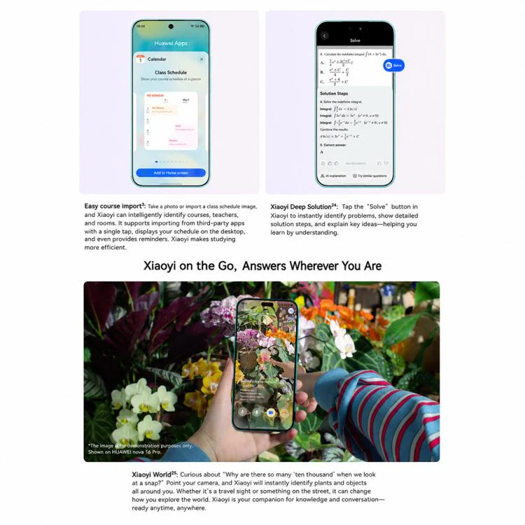 Huawei nova 16, 12GB+256GB, Side Fingerprint Identification, 6.68 inch HarmonyOS 6.1 Kirin 9010S Octa Cora, NFC, OTG, Not Support Google Play (White) - Image 16