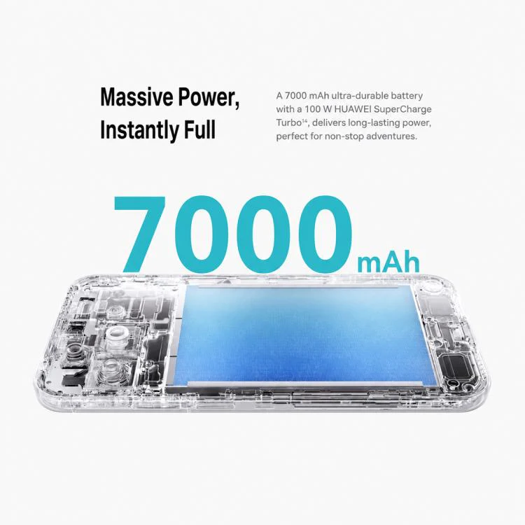 Huawei nova 16 Pro, 12GB+256GB, Side Fingerprint Identification, 6.84 inch HarmonyOS 6.1 Kirin 9010S Octa Cora, NFC, OTG, Not Support Google Play (White) - Image 16