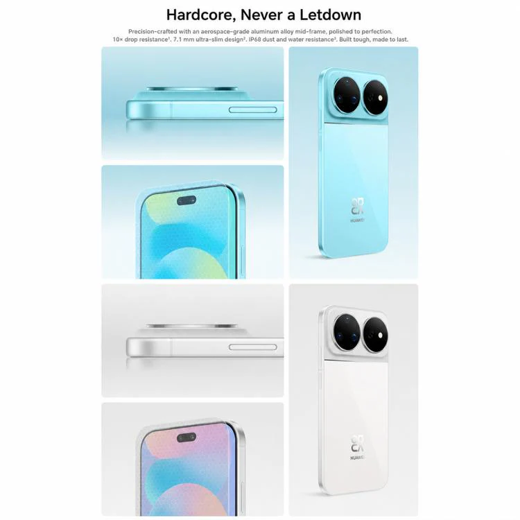 Huawei nova 16 Ultra, 12GB+256GB, Side Fingerprint Identification, 6.84 inch HarmonyOS 6.1 Kirin 9010S Octa Cora, NFC, OTG, Not Support Google Play (Blue) - Image 7