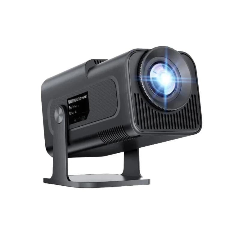HY320 Mini Android 11 Portable 4K HD Projector With WiFi 6, Bluetooth, 180-Degree Rotation, Wireless Screen Mirroring EU Plug