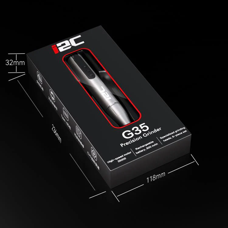 i2C G35 Portable Rechargeable Anti-vibration Grinding Pen - Image 8