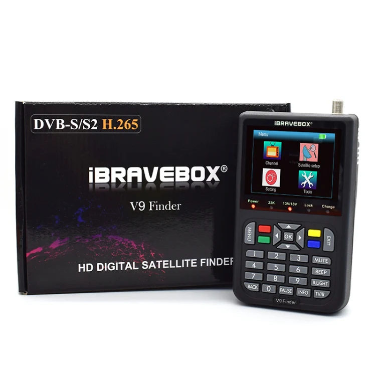 iBRAVEBOX V9 Finder Digital Satellite Signal Finder Meter, US Plug - Image 7