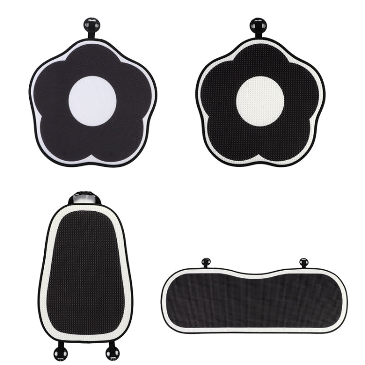 Ice Silk Simple Car Breathable Seat Cushion Cool Pad Summer Universal, Style: Honeycomb Back Row - Image 2