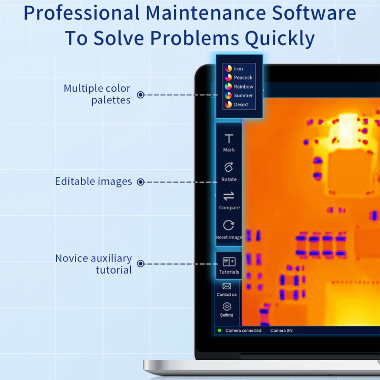 Infrared Thermal Imaging Analyzer Motherboard Chips Quick Diagnostic Device - Image 8