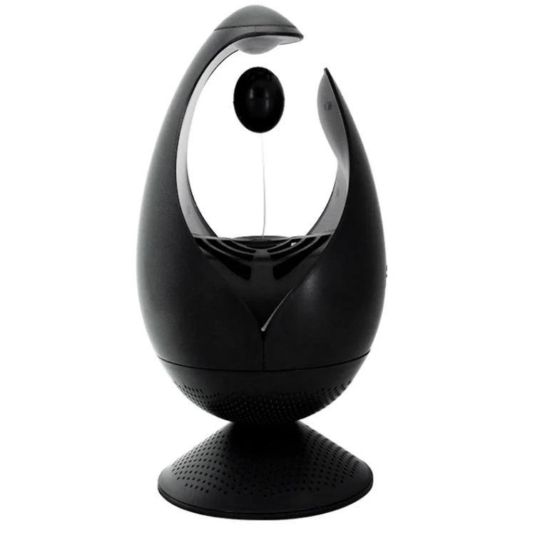 Inhalation-Type Sticky Mosquito Trap Device Outdoor Mosquito Trap Lamp(Black)