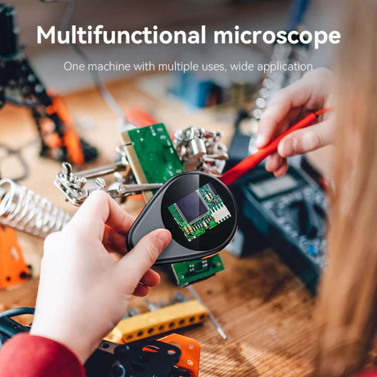 inskam 368 2MP 2-inch Display Handheld Digital Microscope(Black) - Image 4
