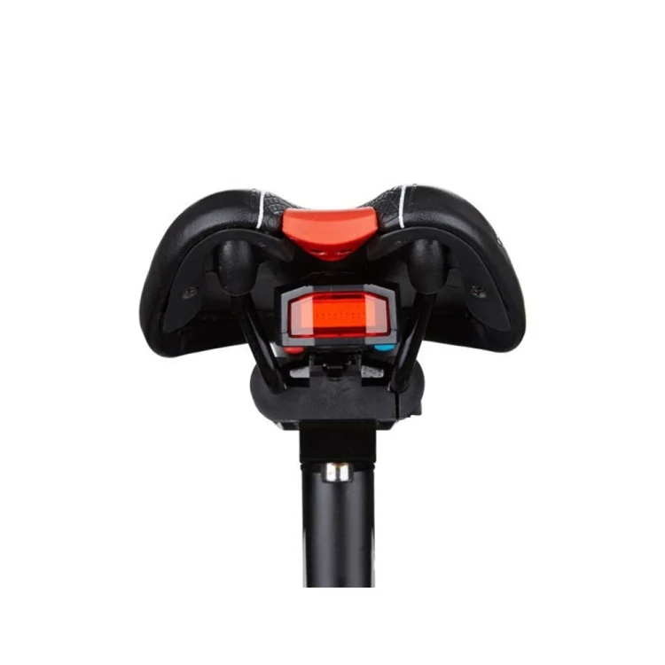 IP65 Waterproof USB Rechargeable Smart COB LED Alarm Bicycle Rear Light Taillight with Remote Control, Control Distance: 1-100m - Image 4