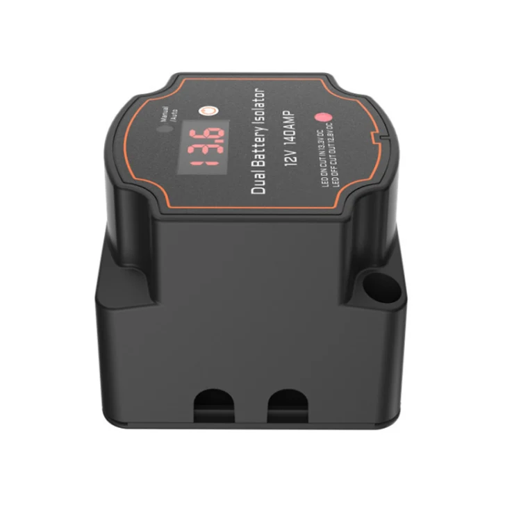 IP68 12V 140A Car Yacht RV Smart Dual Battery Isolation Controller VSR Digital Display Voltmeter - Image 5