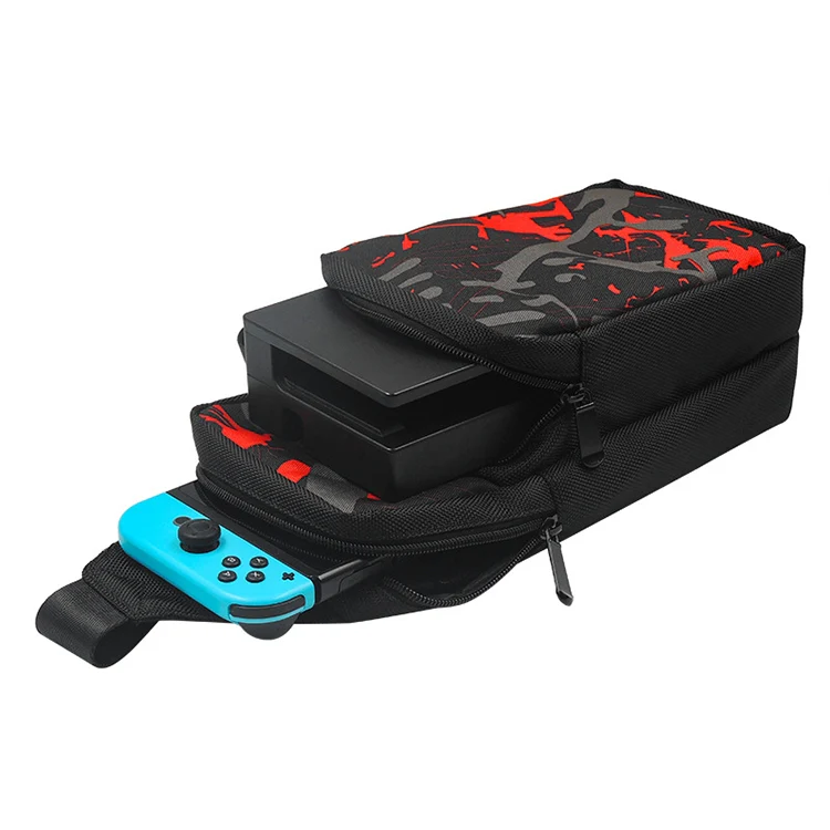 iplay HBS-167 Portable Shoulder Crossbody Storage Bag for Nintendo Switch - Image 3