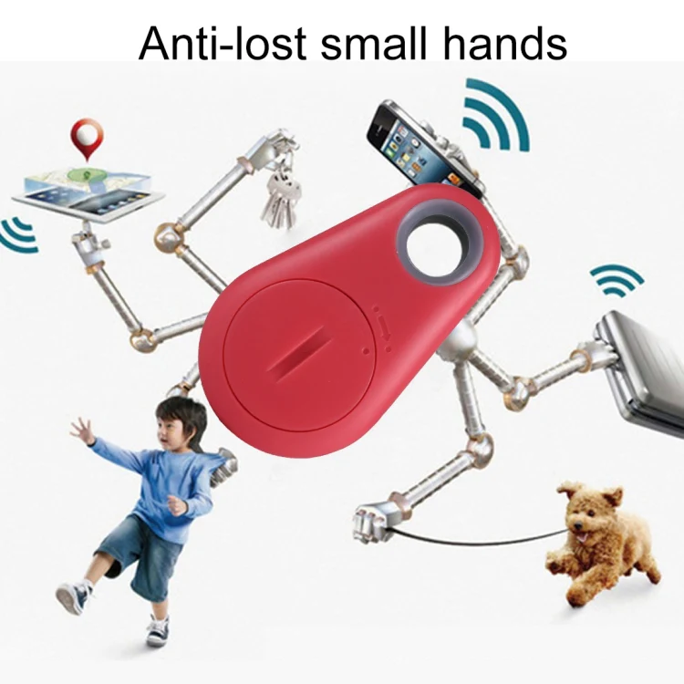 iTAG Smart Wireless Bluetooth V4.0 Tracker Finder Key Anti- lost Alarm Locator Tracker(Red) - Image 8