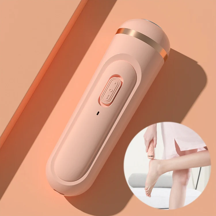 J001 Rechargeable Electric Foot Sharpener Exfoliating Pedicure(Pink)