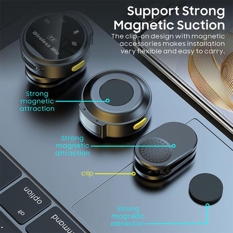 J6 Lavalier Wireless Microphone with Charging Case, Model:Type-C Plug - Image 4