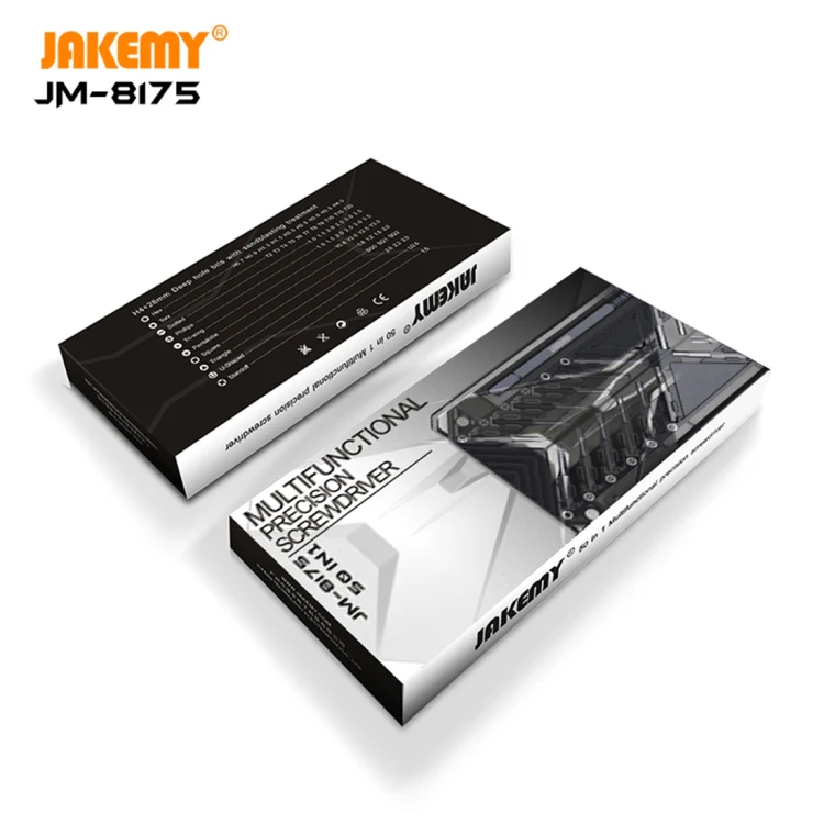 JAKEMY JM-8175 50 in 1 Double-sided Outer Box Multifunctional and Precision Screwdriver Tool Set - Image 4