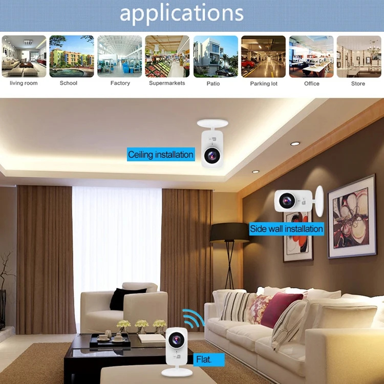 JD-C8310-S1 1.0MP Two-Way Audio Smart Wireless Wifi IP Camera, Support Motion Detection & Infrared Night Vision - Image 14