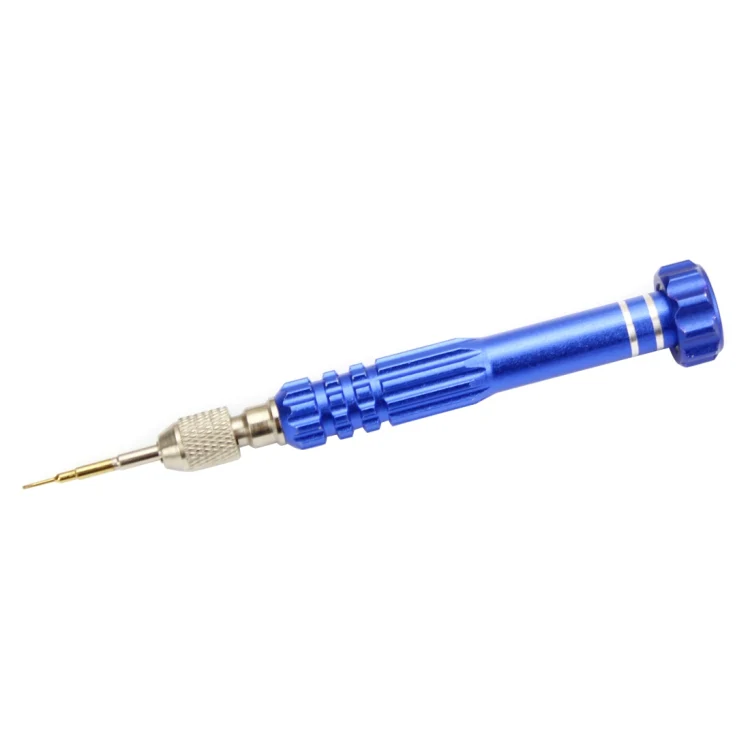 JF-6688 5 in 1 Metal Multi-purpose Pen Style Screwdriver Set for Phone Repair(Blue) - Image 3