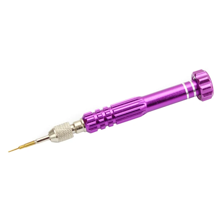 JF-6688 5 in 1 Metal Multi-purpose Pen Style Screwdriver Set for Phone Repair(Purple) - Image 3