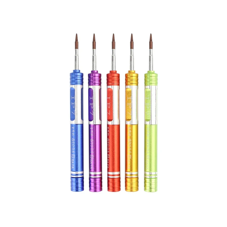 JF-iphone7 Tri-point 0.6 Part Screwdriver for iPhone X/8/8P/7/7P & Apple Watch(Orange) - Image 5