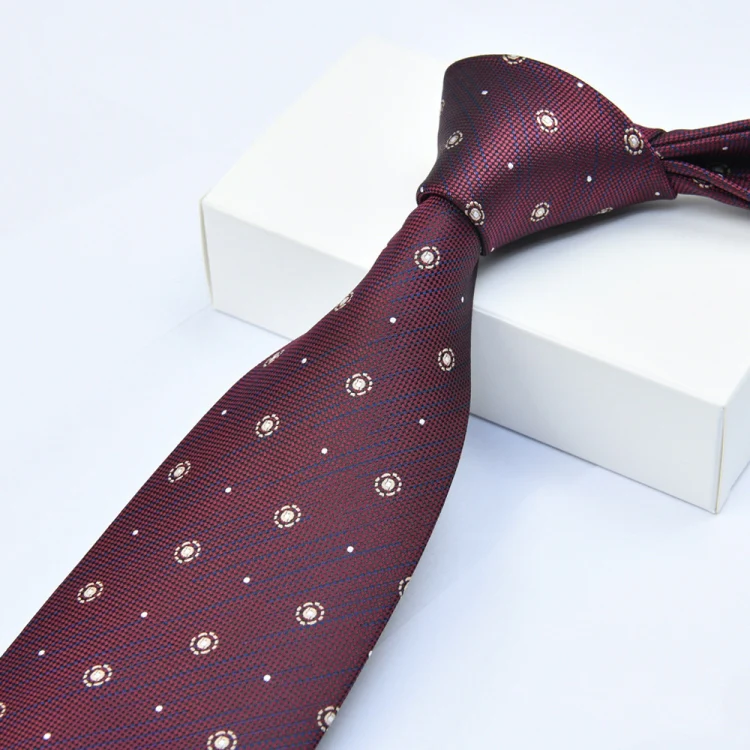 JHX17 Men Formal Business Jacquard Tie Wedding Clothing Accessories - Image 2