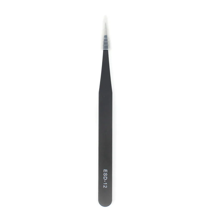 JIAFA JF-603 Straight Tip Tweezers (Black) - Image 5